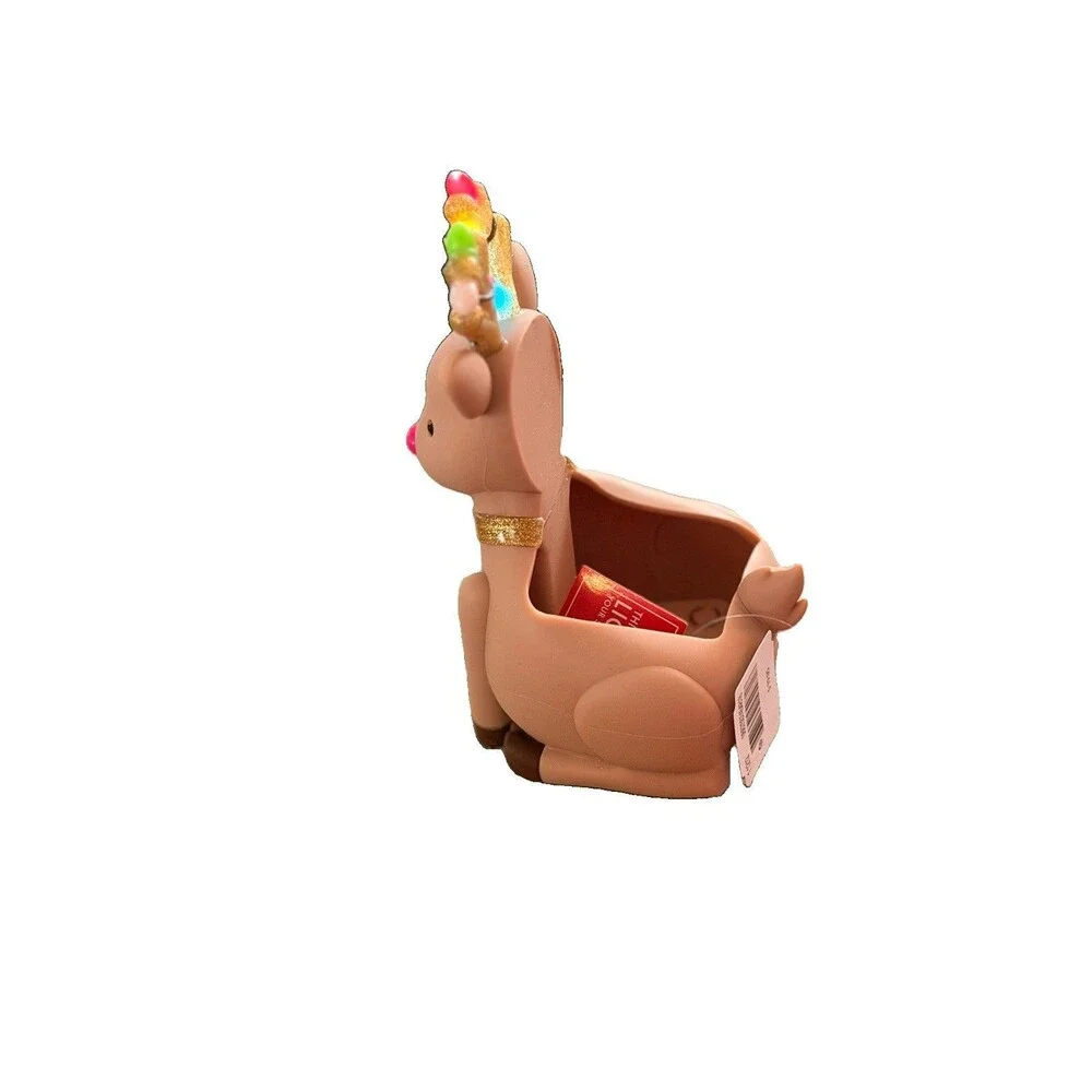 BATH AND BODY WORKS REINDEER LIGHTED SOAP HOLDER